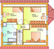 Einfamilienhaus - Trend 110: Grundriss Dachgeschoss