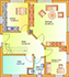 Einfamilienhaus - Trend 143: Grundriss Erdgeschoss